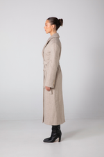 Load image into Gallery viewer, Indigo - Raven Coat - Oatmeal
