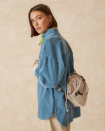 Load image into Gallery viewer, Indi And Cold - Multi Position Nylon Bucket Bag - Stone
