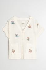 Load image into Gallery viewer, Indi And Cold - Short Sleeve Embroidered Shirt - Crudo 237
