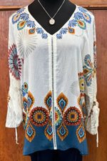 Load image into Gallery viewer, Johnny Was - Erykah Blouse - Zaria
