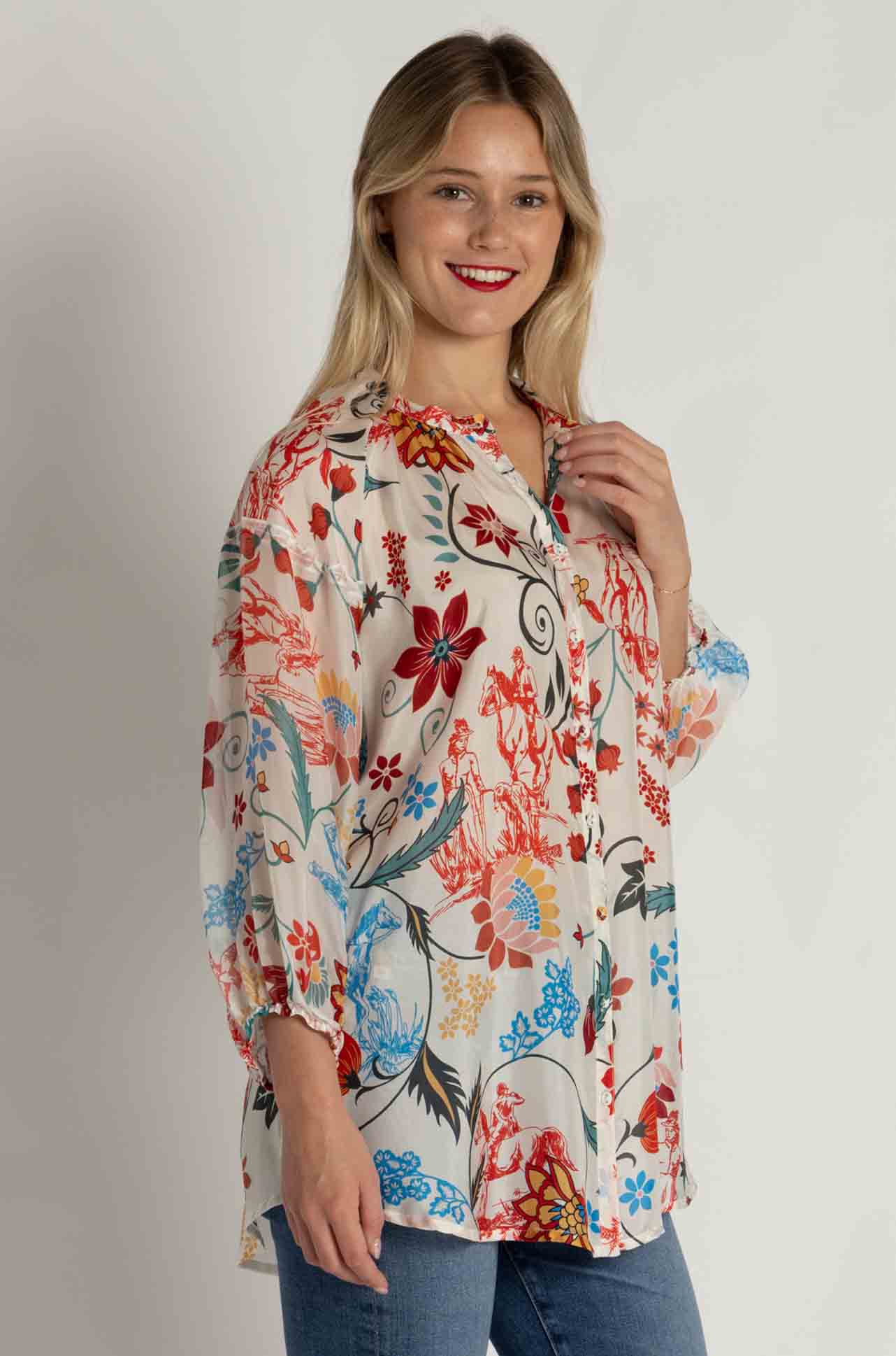 Johnny Was - Hanns Tunic - Prazer Print