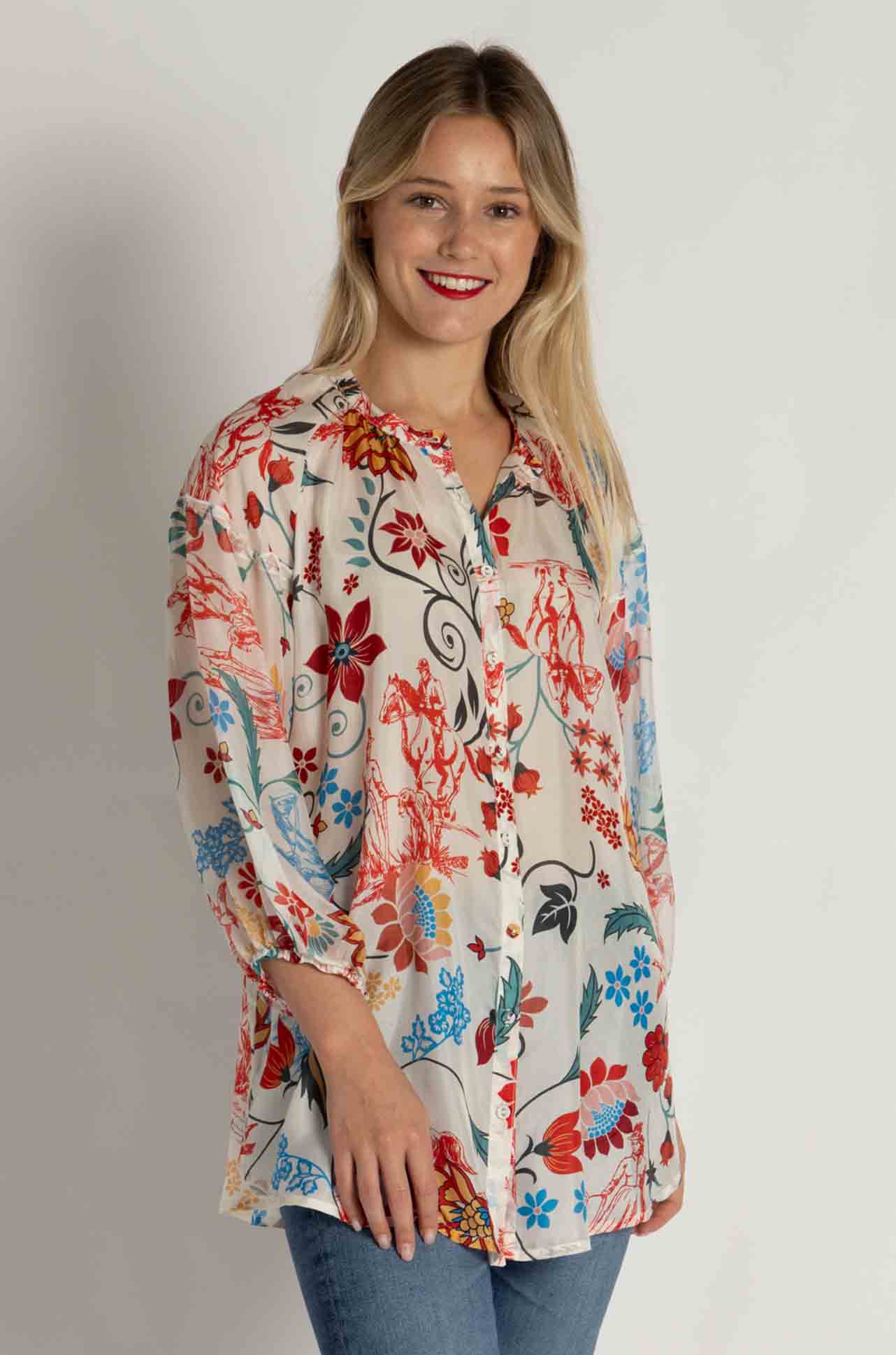 Johnny Was - Hanns Tunic - Prazer Print