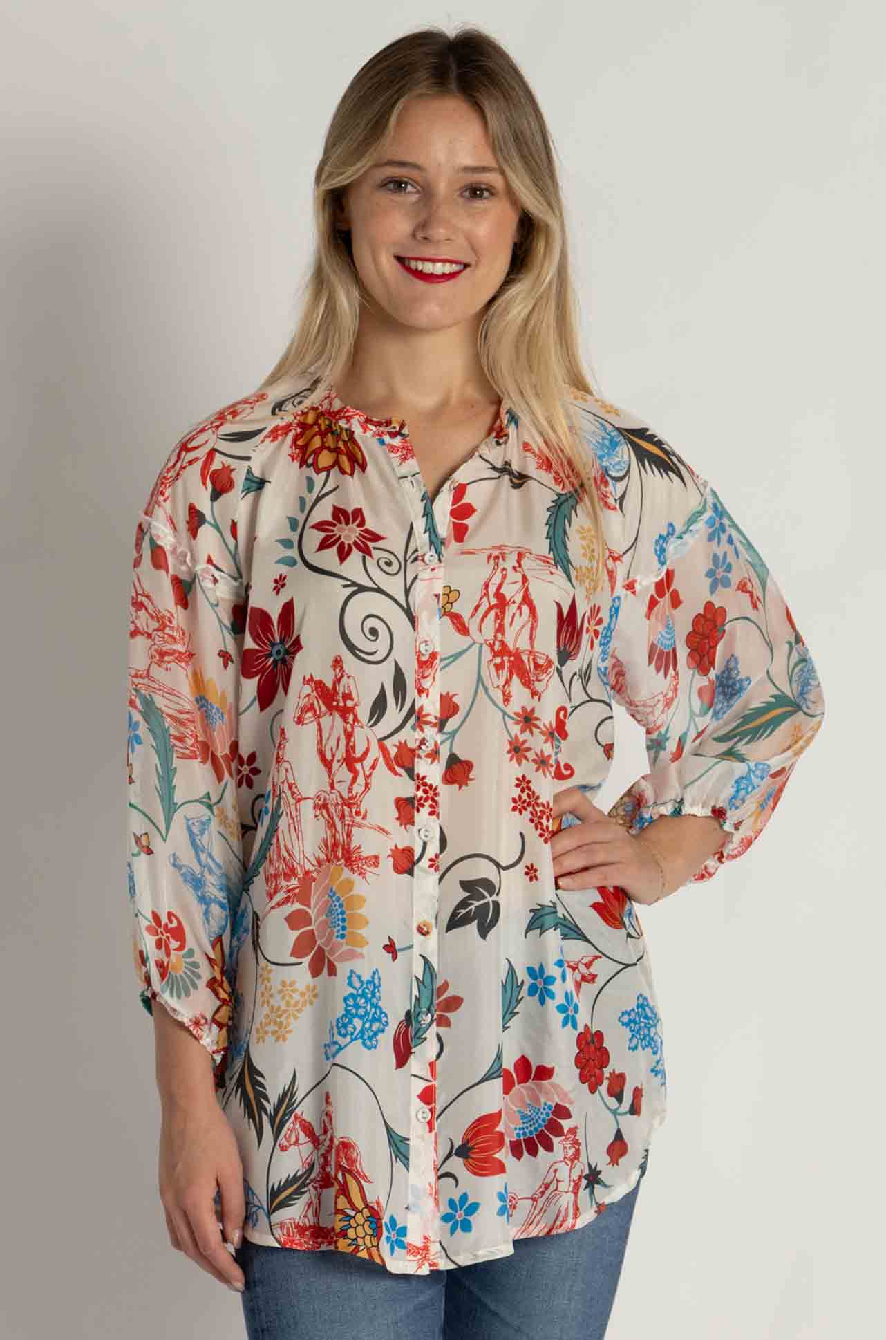 Johnny Was - Hanns Tunic - Prazer Print