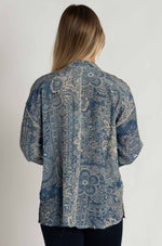 Load image into Gallery viewer, Johnny Was - Martijn Shirt - Denim Embroidery
