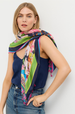 Load image into Gallery viewer, Johnny Was - Silk Scarf - Gerbera

