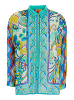 Load image into Gallery viewer, Johnny Was - The Audrey Button Up Shirt - Rosea
