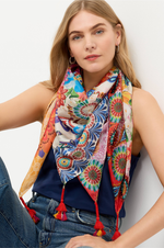 Load image into Gallery viewer, Johnny Was - Silk Scarf - Magnolia
