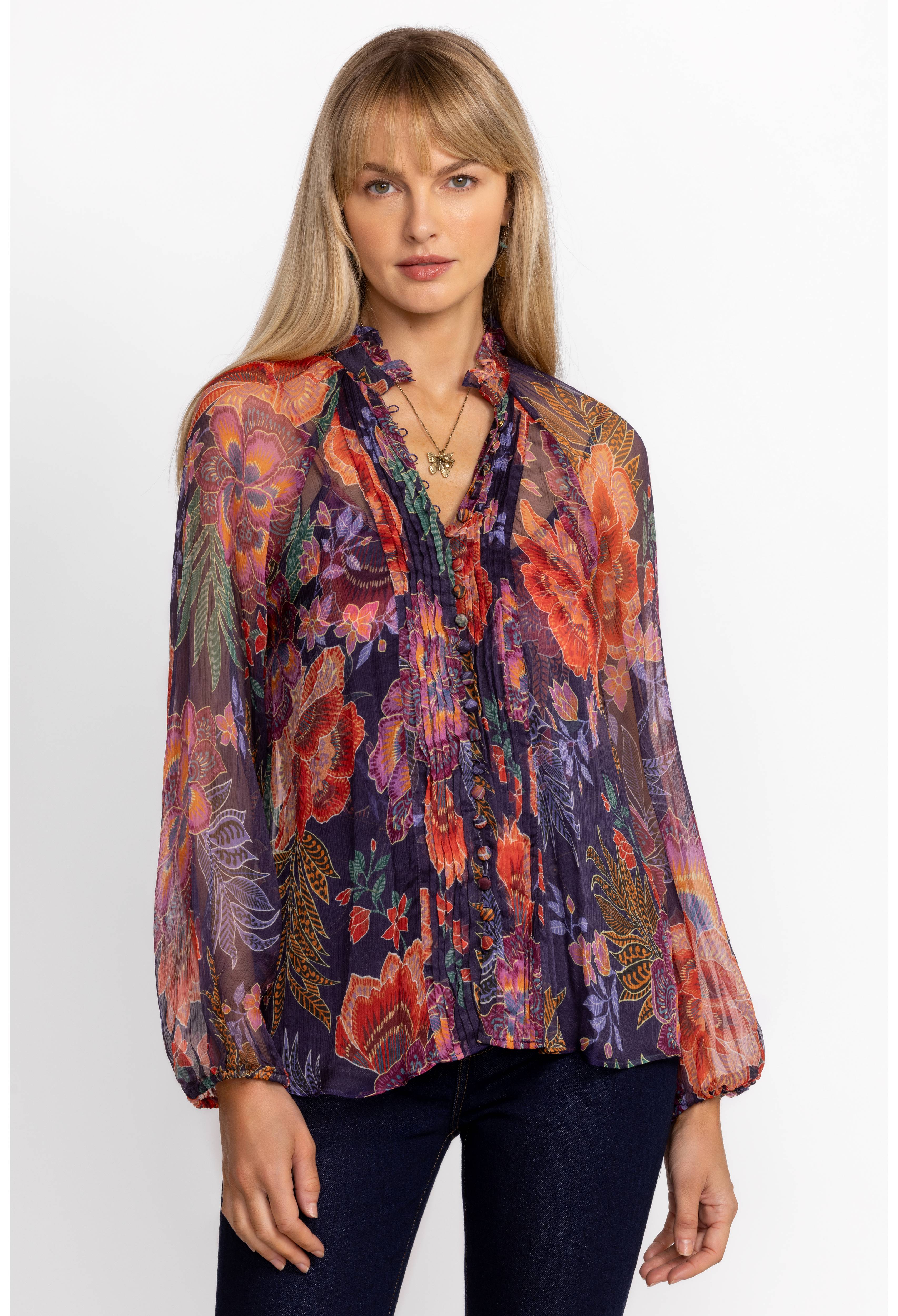 Johnny Was - Octavia Blouse - Etta's Garden