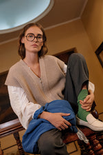 Load image into Gallery viewer, Indi And Cold - Ethnic Embroidered Blouse - White 221
