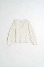 Load image into Gallery viewer, Indi And Cold - Ethnic Embroidered Blouse - White 221
