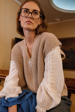 Load image into Gallery viewer, Indi And Cold - Ethnic Embroidered Blouse - White 221
