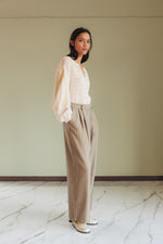 Load image into Gallery viewer, Indi And Cold - Ethnic Embroidered Blouse - White 221
