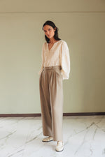Load image into Gallery viewer, Indi And Cold - Ethnic Embroidered Blouse - White 221
