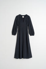 Load image into Gallery viewer, Indi And Cold - Crepe Cotton Dress - Navy 340
