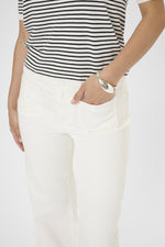 Load image into Gallery viewer, Kaffe - KAbrook Jeans - Chalk
