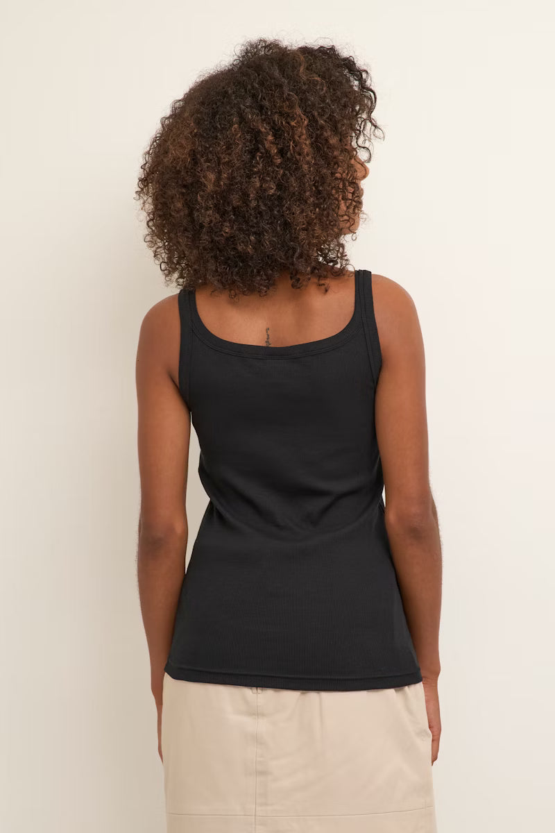 Kaffe - KAcarna Tank Top - Black Deep