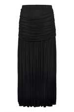 Load image into Gallery viewer, Kaffe - KAchai Skirt - Black Deep
