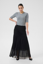 Load image into Gallery viewer, Kaffe - KAchai Skirt - Black Deep
