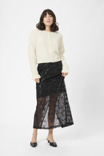 Load image into Gallery viewer, Kaffe - KAcourson Knit Cardigan - Chalk
