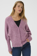 Load image into Gallery viewer, Kaffe - KAcuba Knit Cardigan - Tulipwood Melange
