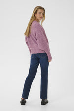 Load image into Gallery viewer, Kaffe - KAcuba Knit Cardigan - Tulipwood Melange

