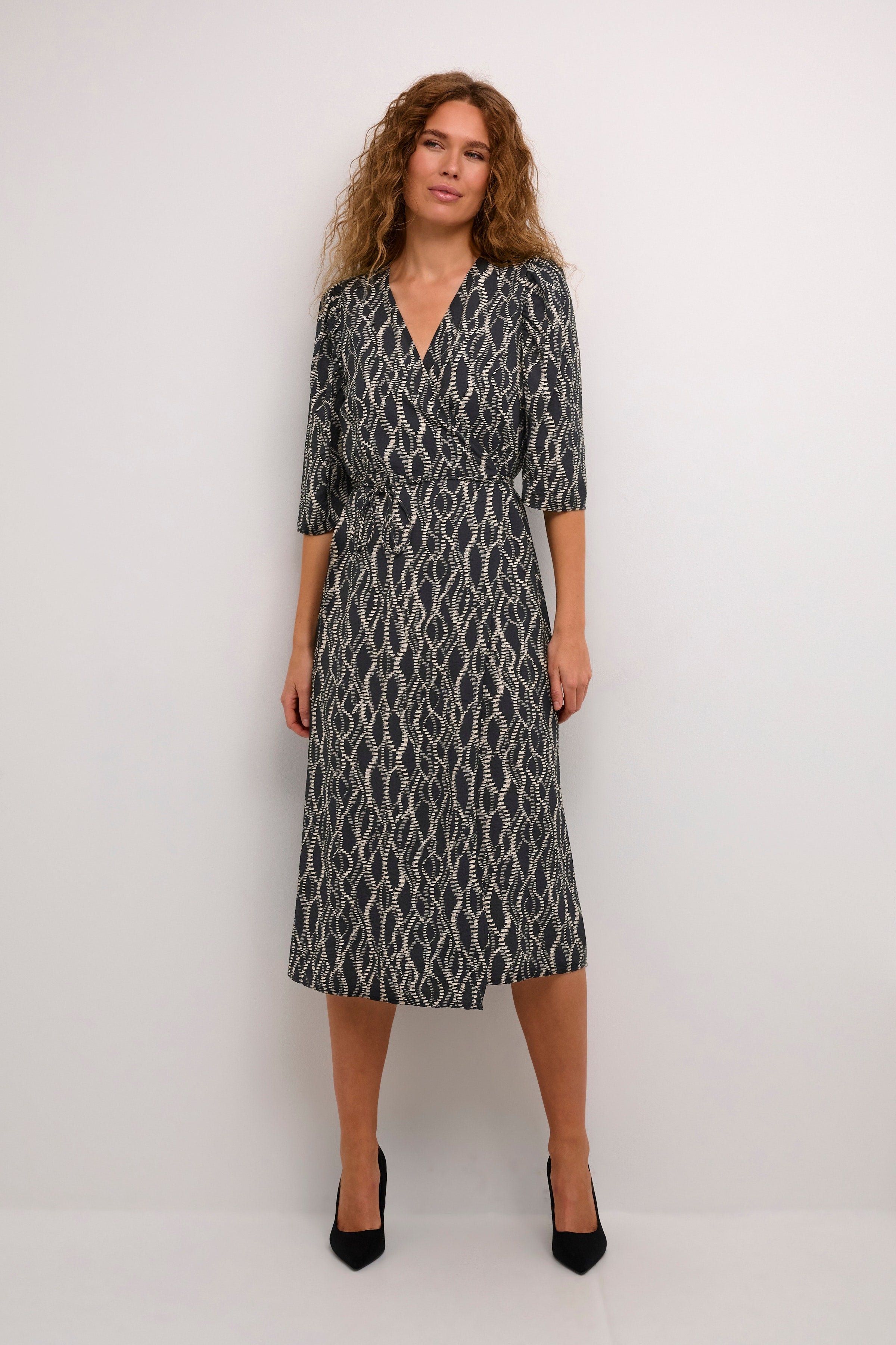 Kaffe - KAdunora Wrap Dress - Black