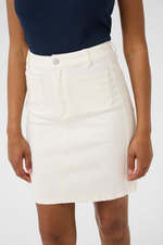 Load image into Gallery viewer, Kaffe - KAkarla Twill Skirt - Chalk
