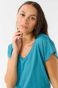 Kaffe - KAlise T-Shirt - Teal