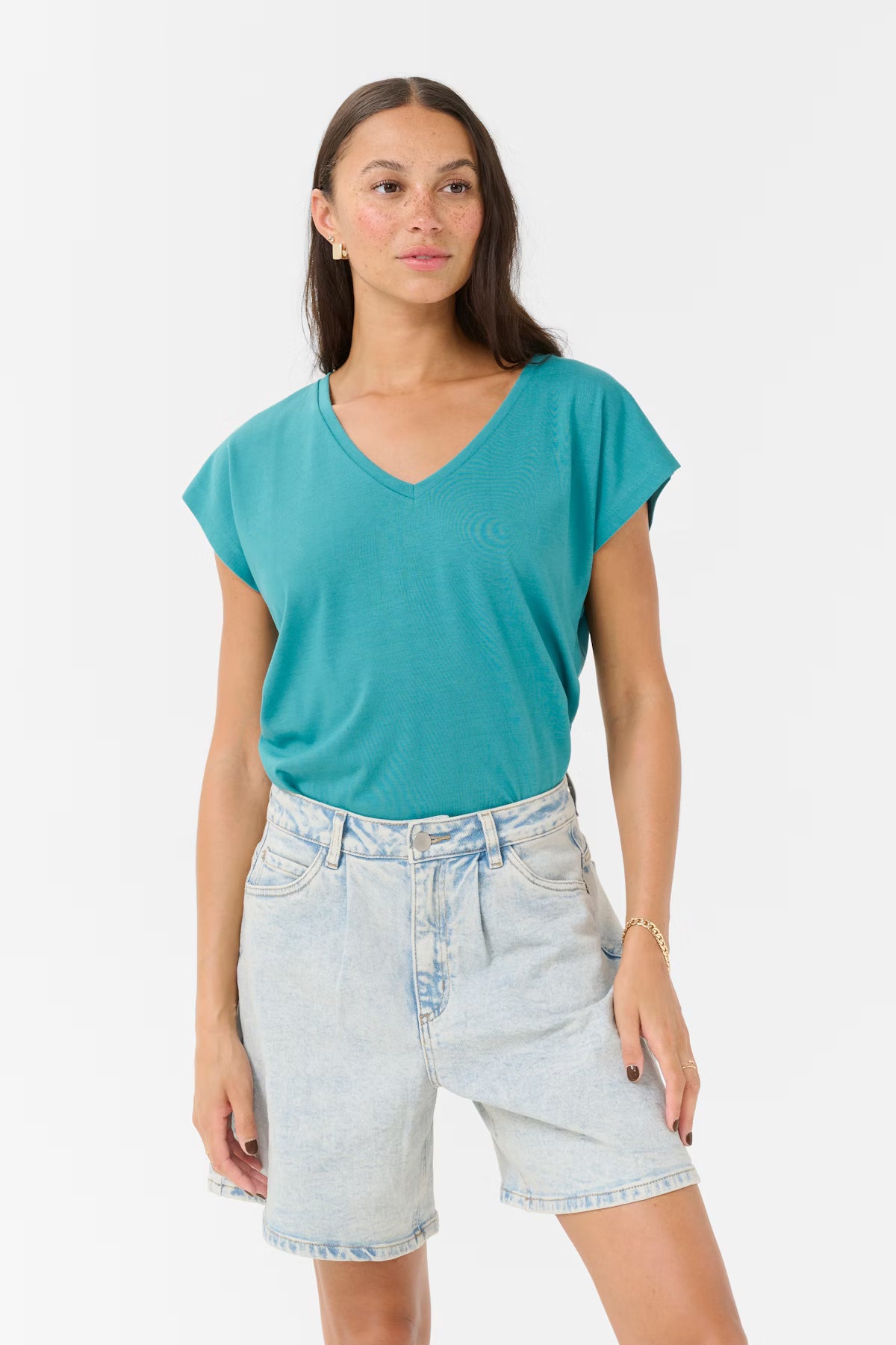 Kaffe - KAlise T-Shirt - Teal