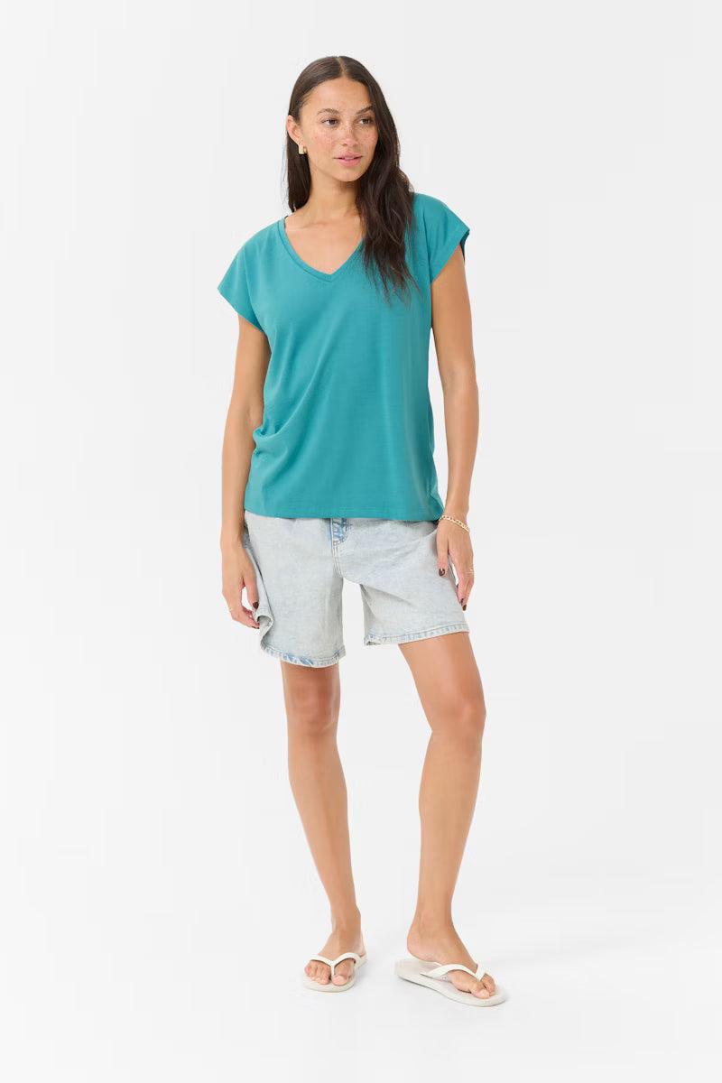 Kaffe - KAlise T-Shirt - Teal