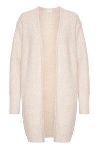 Kaffe - KAlue Knit Cardigan - Feather Grey Melange