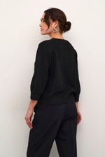 Load image into Gallery viewer, Kaffe - KAmeridith Pullover - Black
