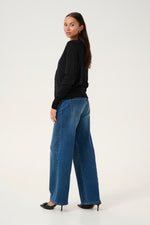Load image into Gallery viewer, Kaffe - KAregina Cardigan - Black

