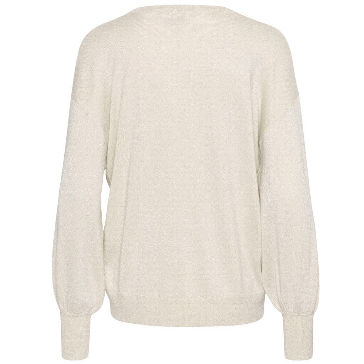 Kaffe - KAregina O-Neck Knit - White