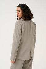 Load image into Gallery viewer, Kaffe - KAsakura Blazer - Elephant Skin Melange
