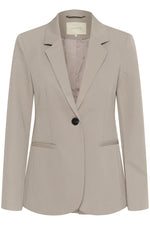 Load image into Gallery viewer, Kaffe - KAsakura Blazer - Elephant Skin Melange
