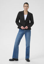 Load image into Gallery viewer, Kaffe - KAsofia Shaped Blazer - Black Deep
