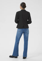 Load image into Gallery viewer, Kaffe - KAsofia Shaped Blazer - Black Deep
