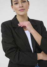 Load image into Gallery viewer, Kaffe - KAsofia Shaped Blazer - Black Deep
