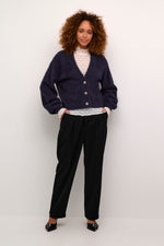 Load image into Gallery viewer, Kaffe - KAvilma Cardigan - Purple
