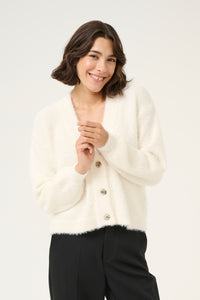 Kaffe - KAvilma Cardigan - White Chalk
