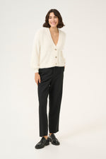 Load image into Gallery viewer, Kaffe - KAvilma Cardigan - White Chalk
