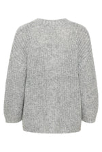 Load image into Gallery viewer, Kaffe - KAvinda Knit Pullover - Silver
