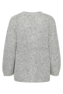 Kaffe - KAvinda Knit Pullover - Silver