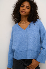 Load image into Gallery viewer, Kaffe - KAfridana Pullover - Ebb And Flow
