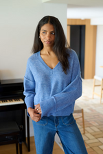 Load image into Gallery viewer, Kaffe - KAfridana Pullover - Ebb And Flow
