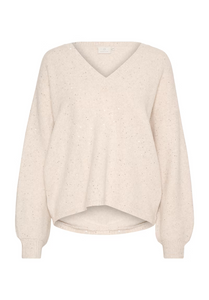 Kaffe - KAlue  Pullover - Feather Grey Melange