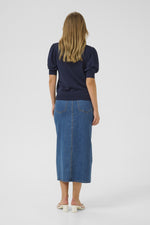 Load image into Gallery viewer, Kaffe - KAregina Pullover - Midnight Marine
