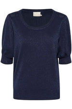 Load image into Gallery viewer, Kaffe - KAregina Pullover - Midnight Marine
