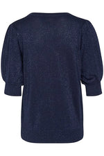 Load image into Gallery viewer, Kaffe - KAregina Pullover - Midnight Marine
